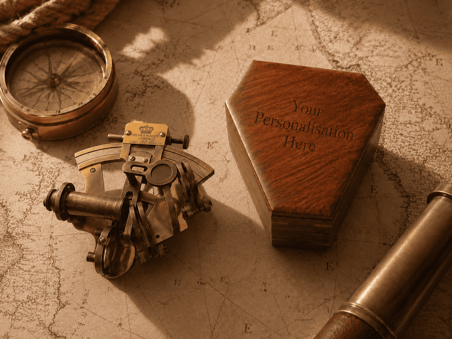 Nautical Brass Working Sextant
